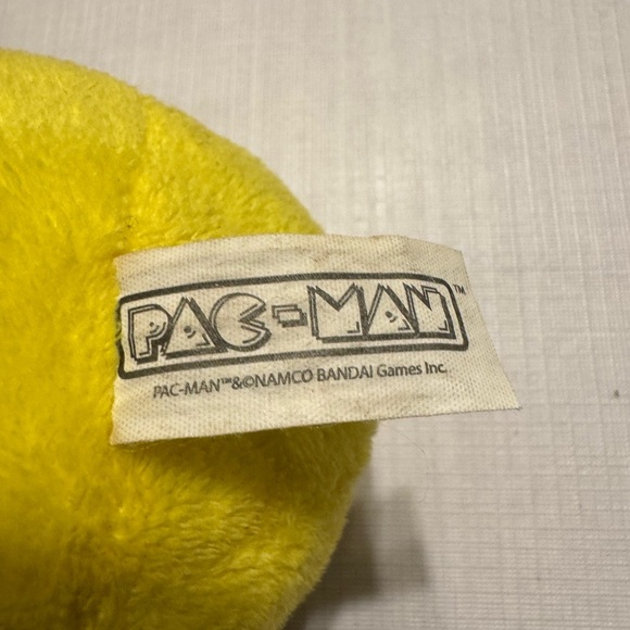 Yellow Plush Pac-Man 5” with sound! Fast Shipping - Picture 6 of 8